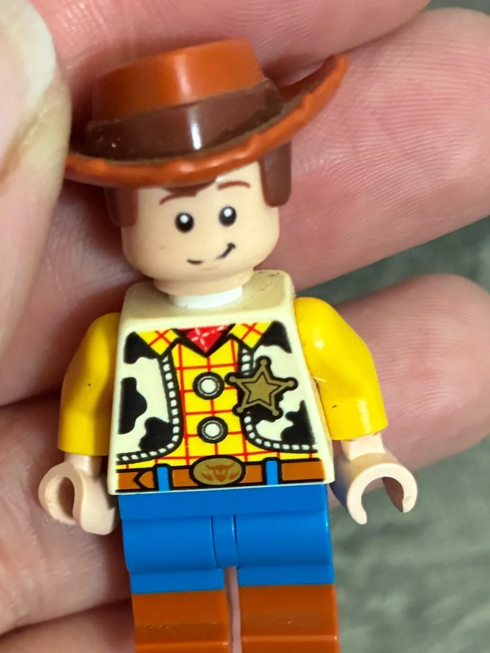 MINIFIGURE LEGO PINK AND WHITE ASTRONAUT and WOODY TOY STORY LOT